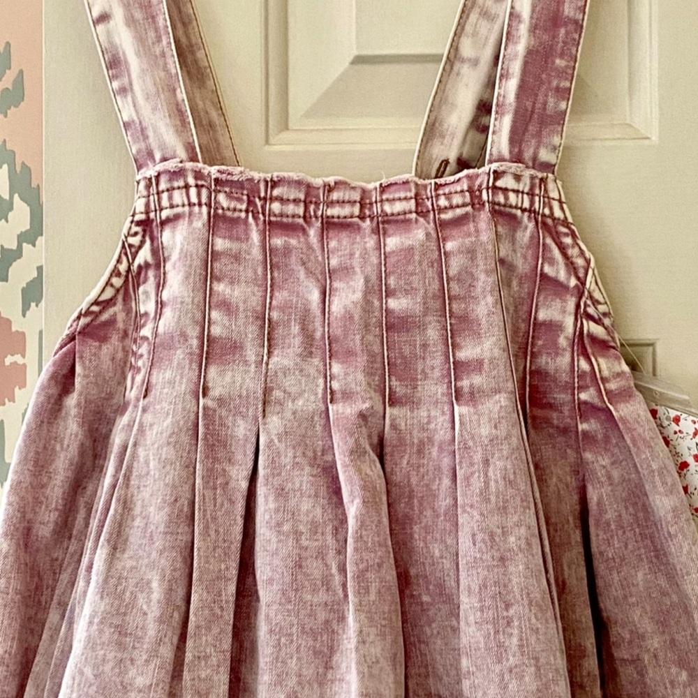🌺🎉HP🎉🌺 NWT Free People Marina Babydoll Denim Top - Picture 11 of 16